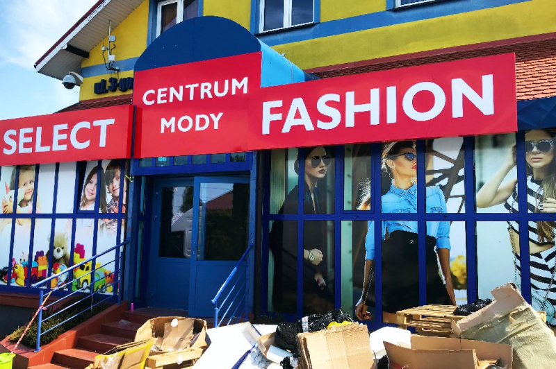 Nowy sklep sieci Select Fashion - Niepołomice - realizacja Agencja reklamy Gemini Group