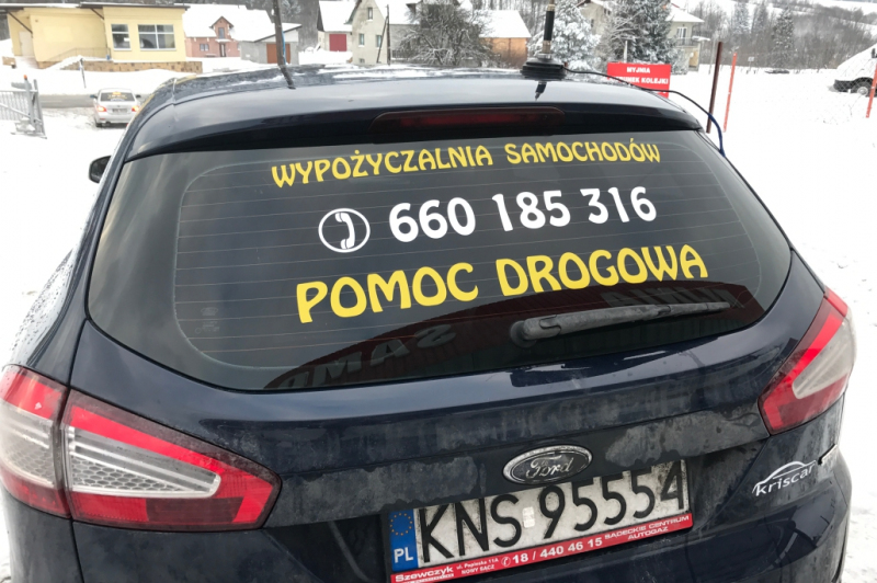 Reklama na pojazdach firmowych - Nowy Sącz i okolice - wwwgemini-groupeu