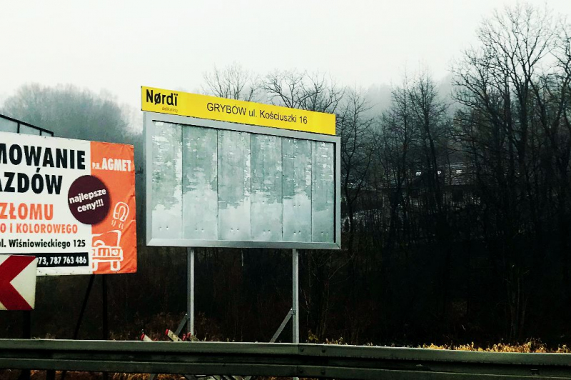 Produkcja i montaz tablic reklamowych - Gemini Group Krynica-Zdrój